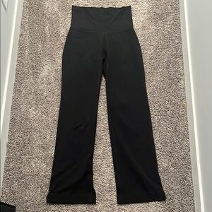 Women's Lucy Black Leggings Bootcut Size Large‎ Long